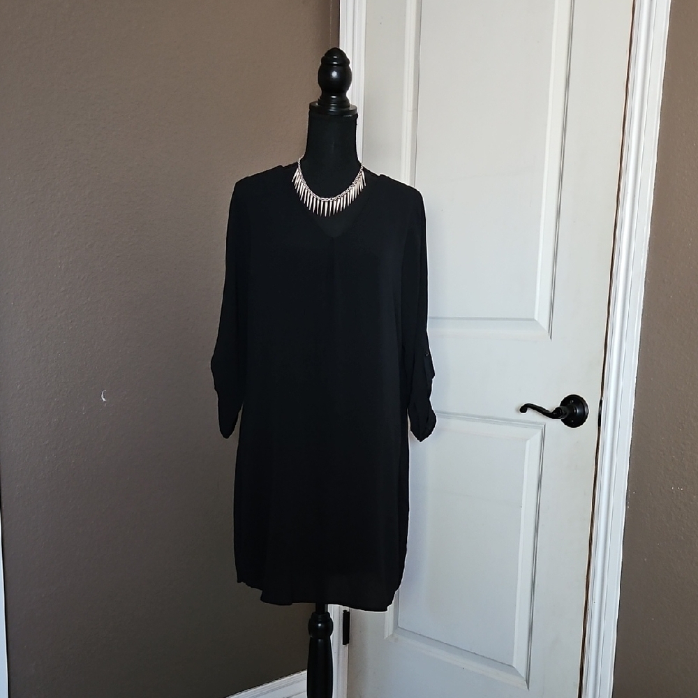 Elegant Black Women's Sheeth Dress